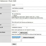 Load balancing Software - pfSense